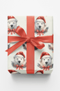 Festive Polar Charm - London Penny Gift Wrap