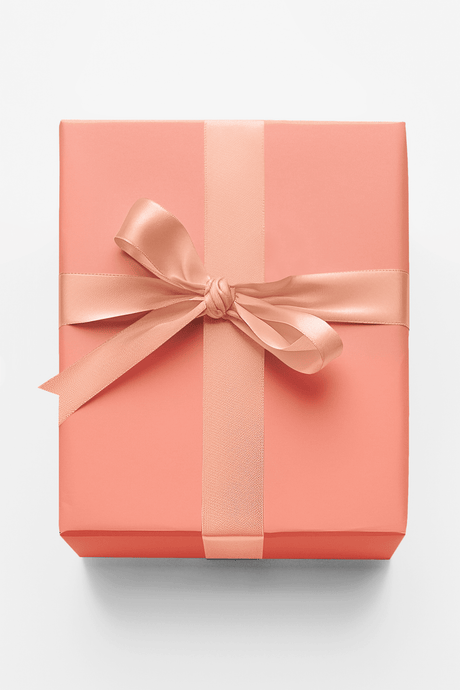 Light Salmon - London Penny Gift Wrap