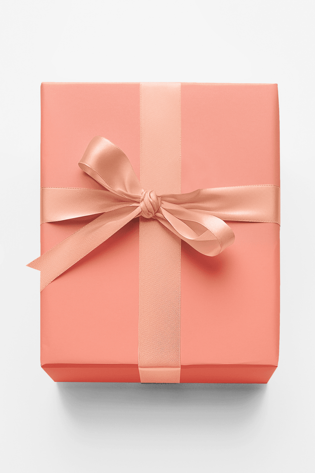 Light Salmon - London Penny Gift Wrap