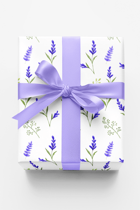 Lavender Love - London Penny Gift Wrap