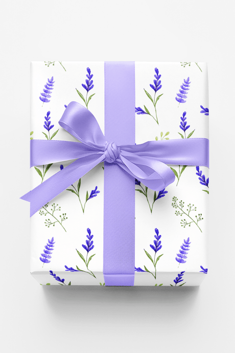 Lavender Love - London Penny Gift Wrap
