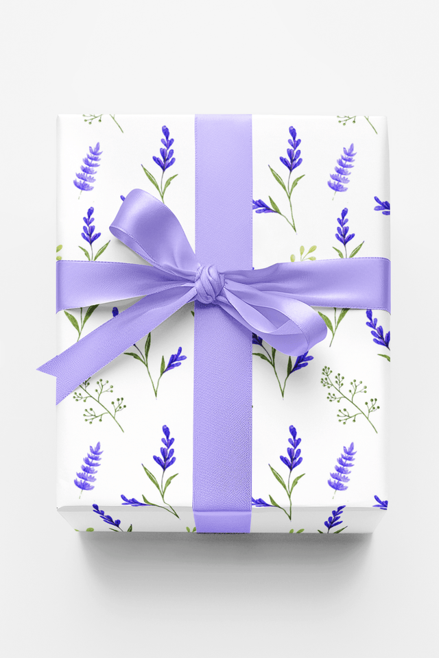 Lavender Love - London Penny Gift Wrap