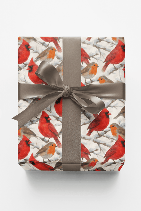 Melody in Scarlet - London Penny Gift Wrap