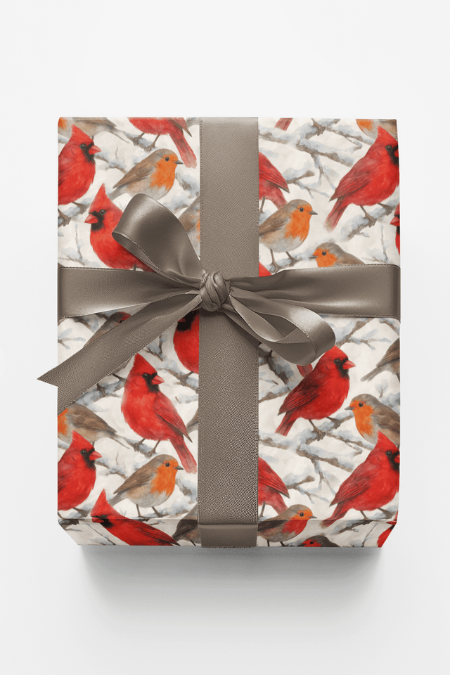 Melody in Scarlet - London Penny Gift Wrap