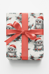 Holiday Night Owls - London Penny Gift Wrap