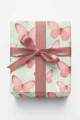 Peach Blossom Flight - London Penny Gift Wrap