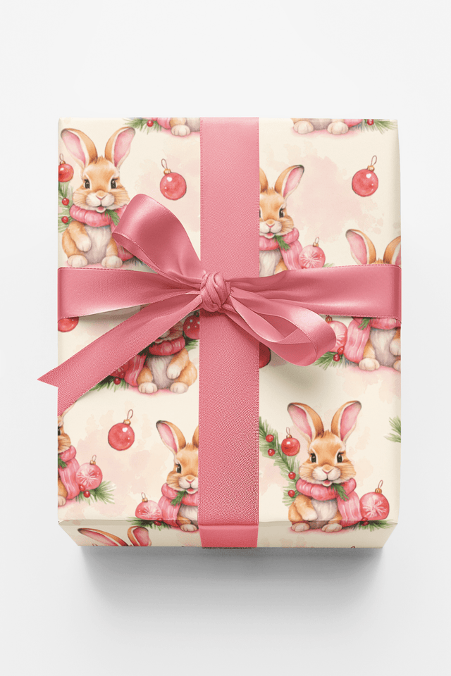 Winter Bunny Bliss - London Penny Gift Wrap
