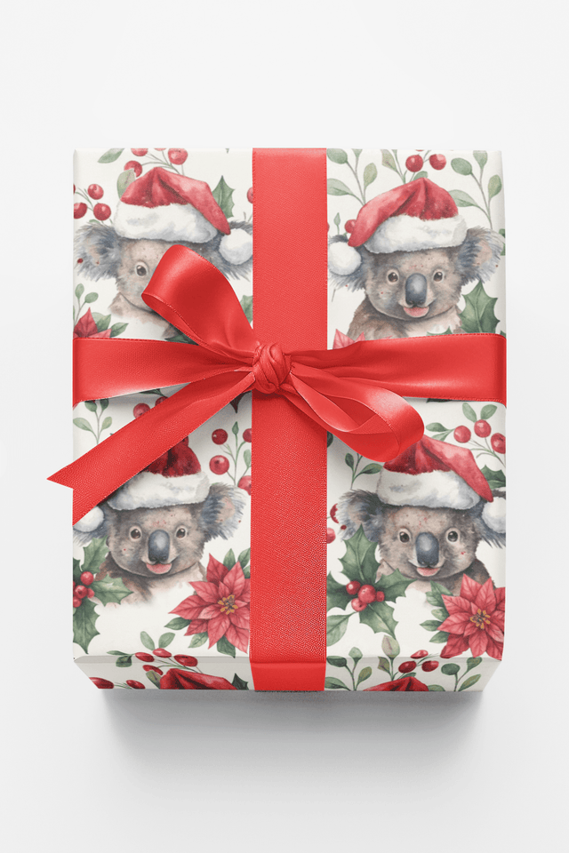 Koala Claus - London Penny Gift Wrap