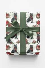 Luxury Holiday Gift Boxes (Cane Corso) Wrapping Paper - London Penny Gift Wrap