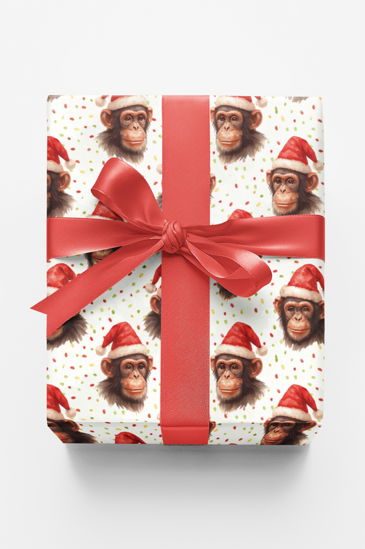 Cheerful Christmas Chimps