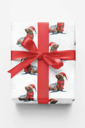 Santa’s Splashing Helper - London Penny Gift Wrap