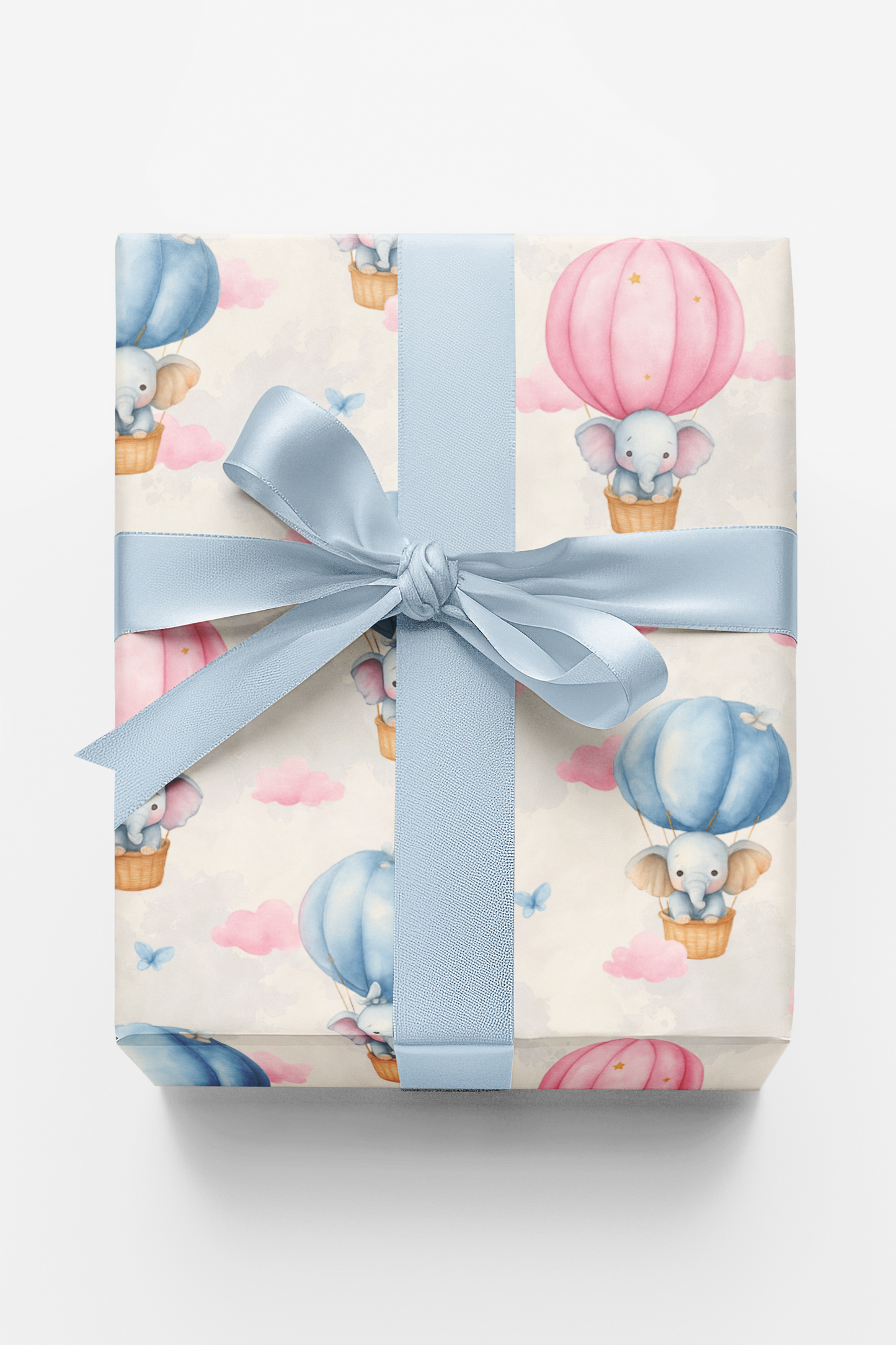 Whimsical Elephants in the Sky