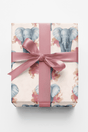 Elephant Elegance - London Penny Gift Wrap