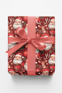 Holiday Hoopla with Santa - London Penny Gift Wrap