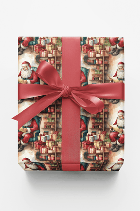 List Checked - London Penny Gift Wrap