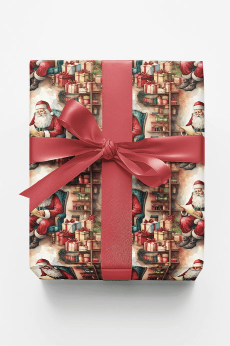 List Checked - London Penny Gift Wrap