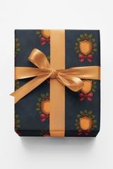 Royal Christmas Badge - London Penny Gift Wrap