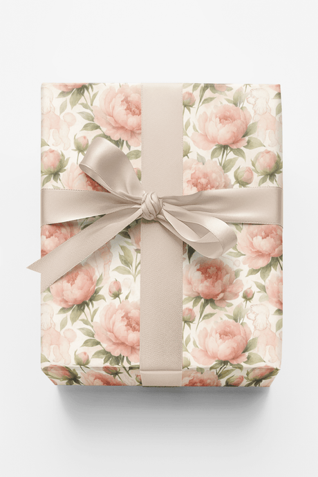 Peony Poodles - London Penny Gift Wrap
