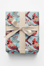 Holly & Pine Cardinal - London Penny Gift Wrap