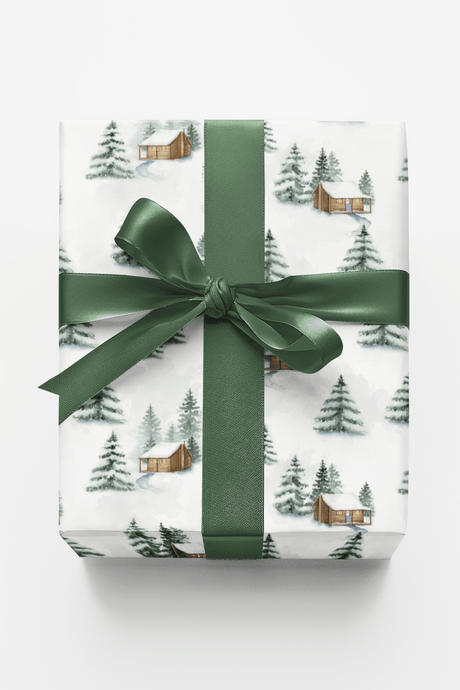 Evergreen Solstice - London Penny Gift Wrap