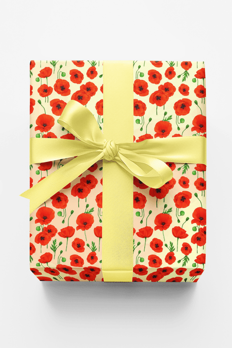 Summer Flowers II - London Penny Gift Wrap