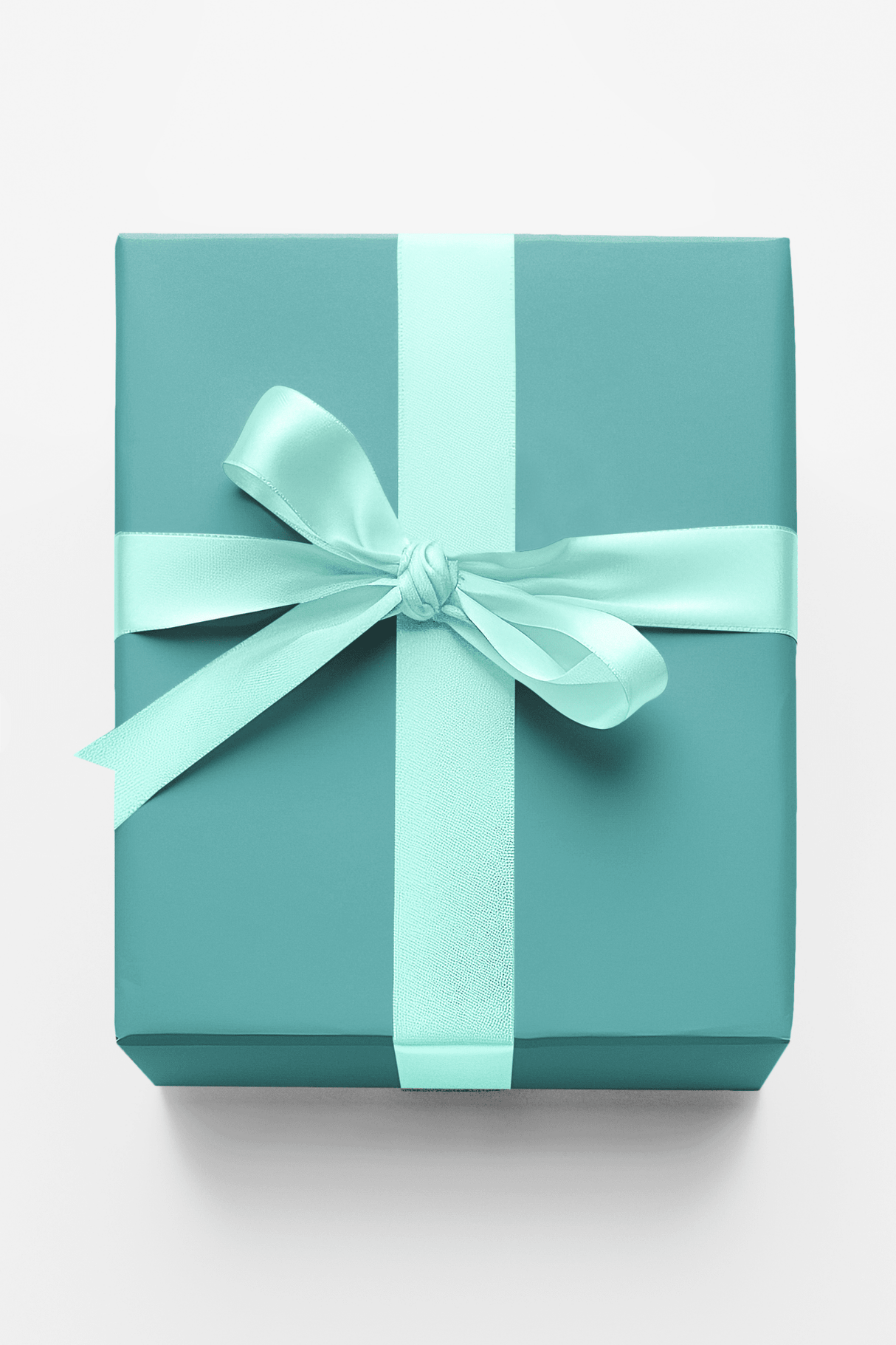 Deep Aquamarine - London Penny Gift Wrap