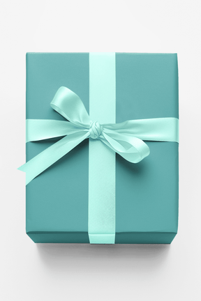 Deep Aquamarine - London Penny Gift Wrap
