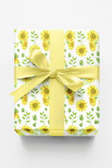 Sunflower White - London Penny Gift Wrap