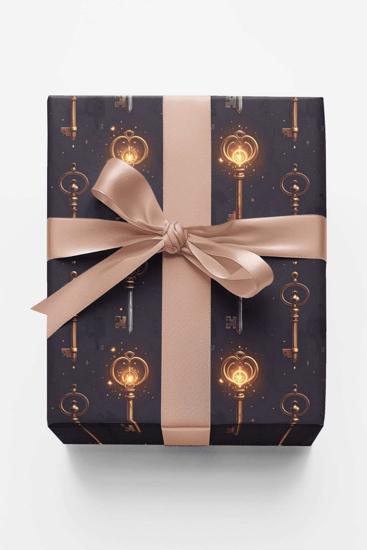Arcane Key Questline Glossy Wrapping Paper - London Penny Gift Wrap