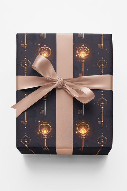 Arcane Key Questline Glossy Wrapping Paper