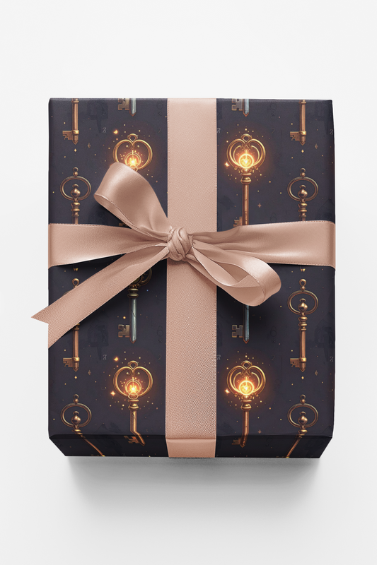 Arcane Key Questline Glossy Wrapping Paper