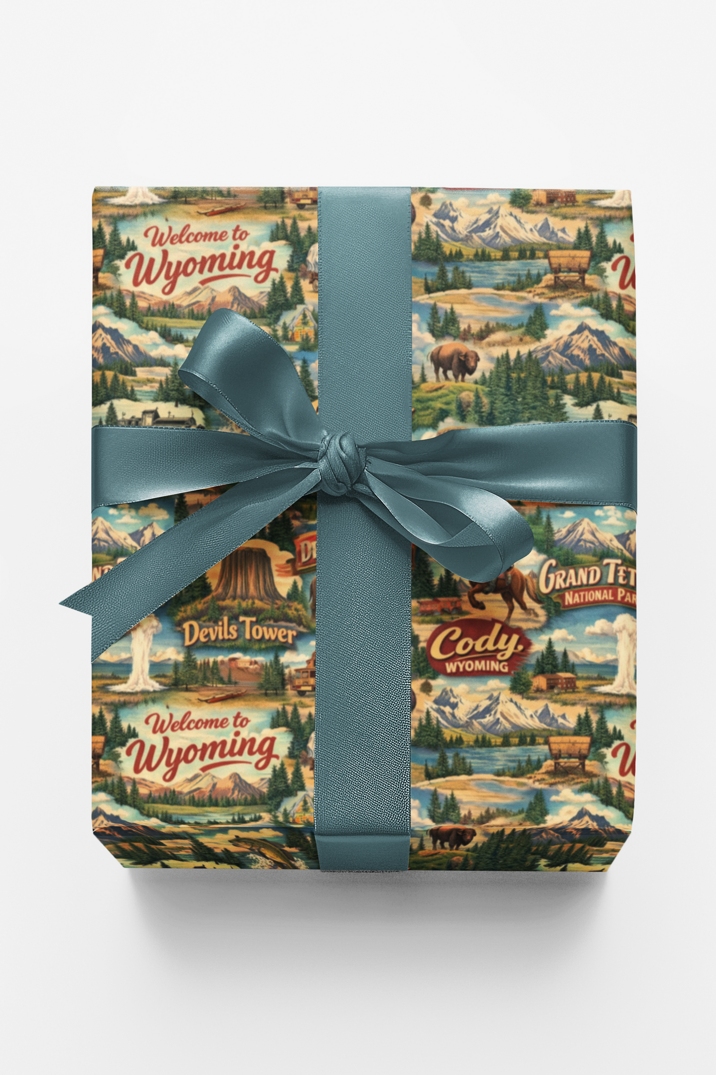 Wyoming Postcard Memories