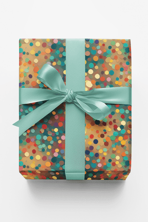 Vibrant Mosaic - London Penny Gift Wrap