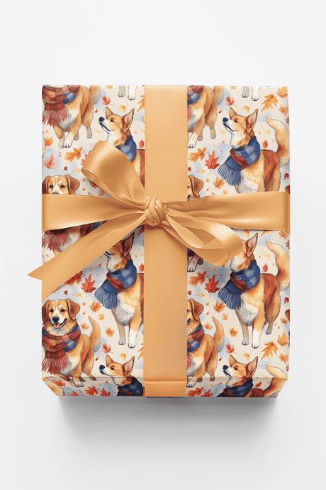 Cozy Park Strolls - London Penny Gift Wrap