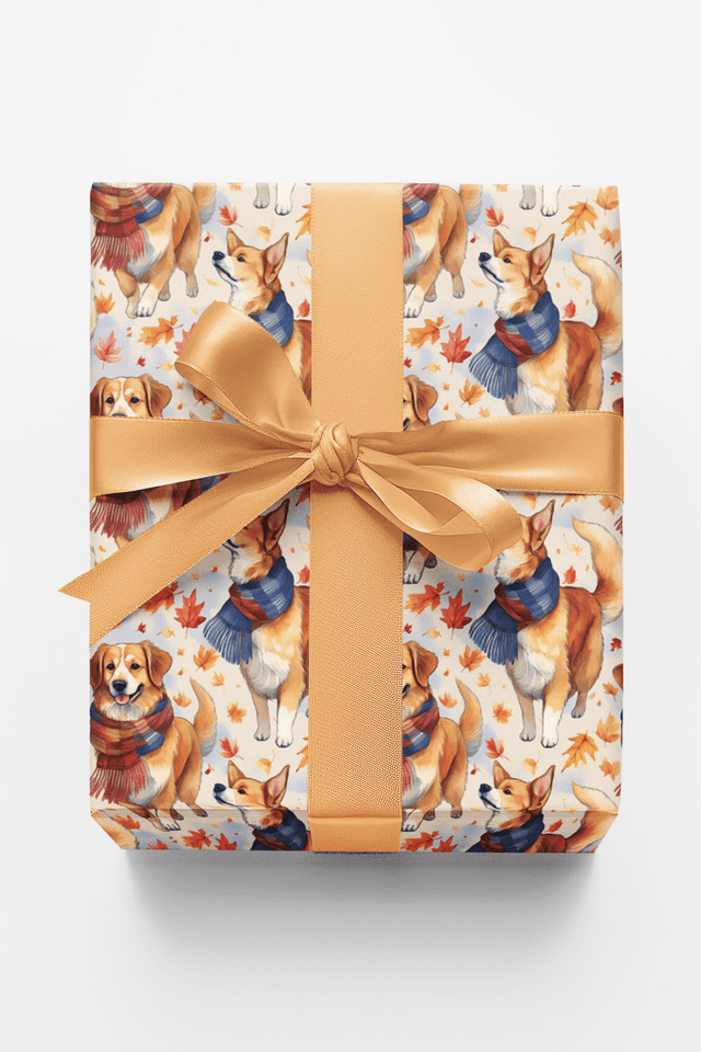 Cozy Park Strolls - London Penny Gift Wrap