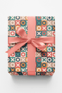 XO Checkerboard - London Penny Gift Wrap