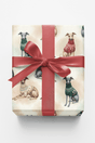 Italian Greyhound Holiday Sweaters - London Penny Gift Wrap
