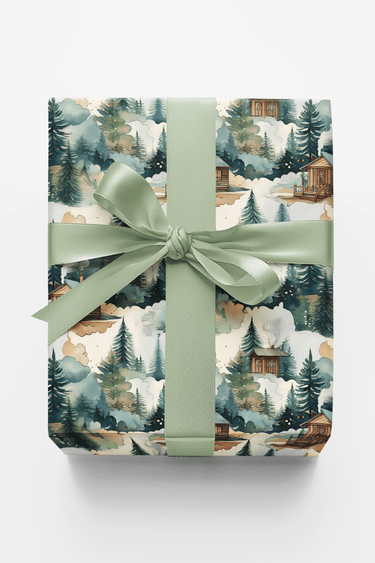 Cozy Cabin - London Penny Gift Wrap
