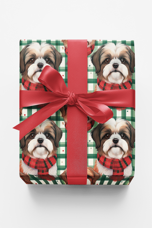 Shih Tzu Plaid Parade