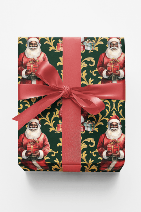 Styling Santa - London Penny Gift Wrap