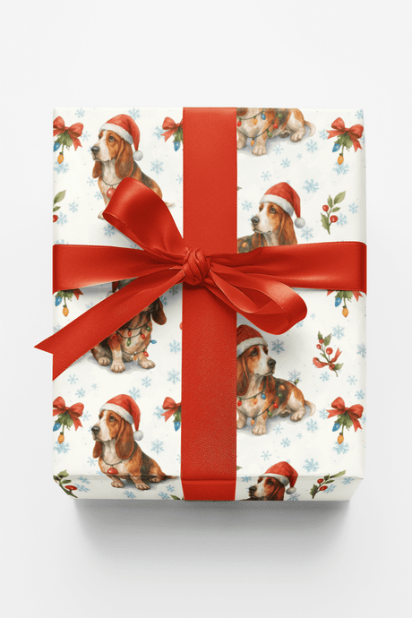 Howl-iday Hounds - London Penny Gift Wrap