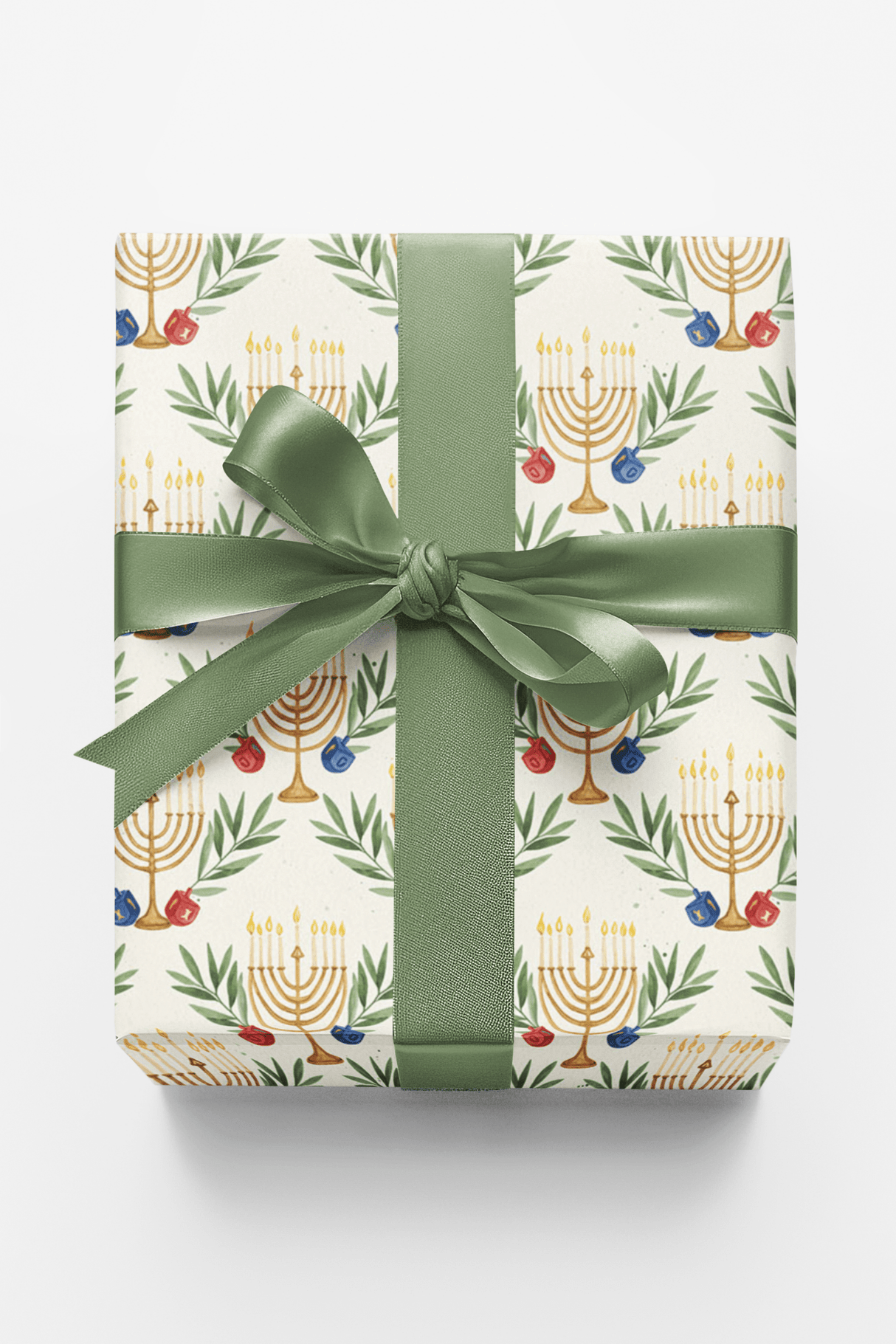 Hanukkah and Olives - London Penny Gift Wrap