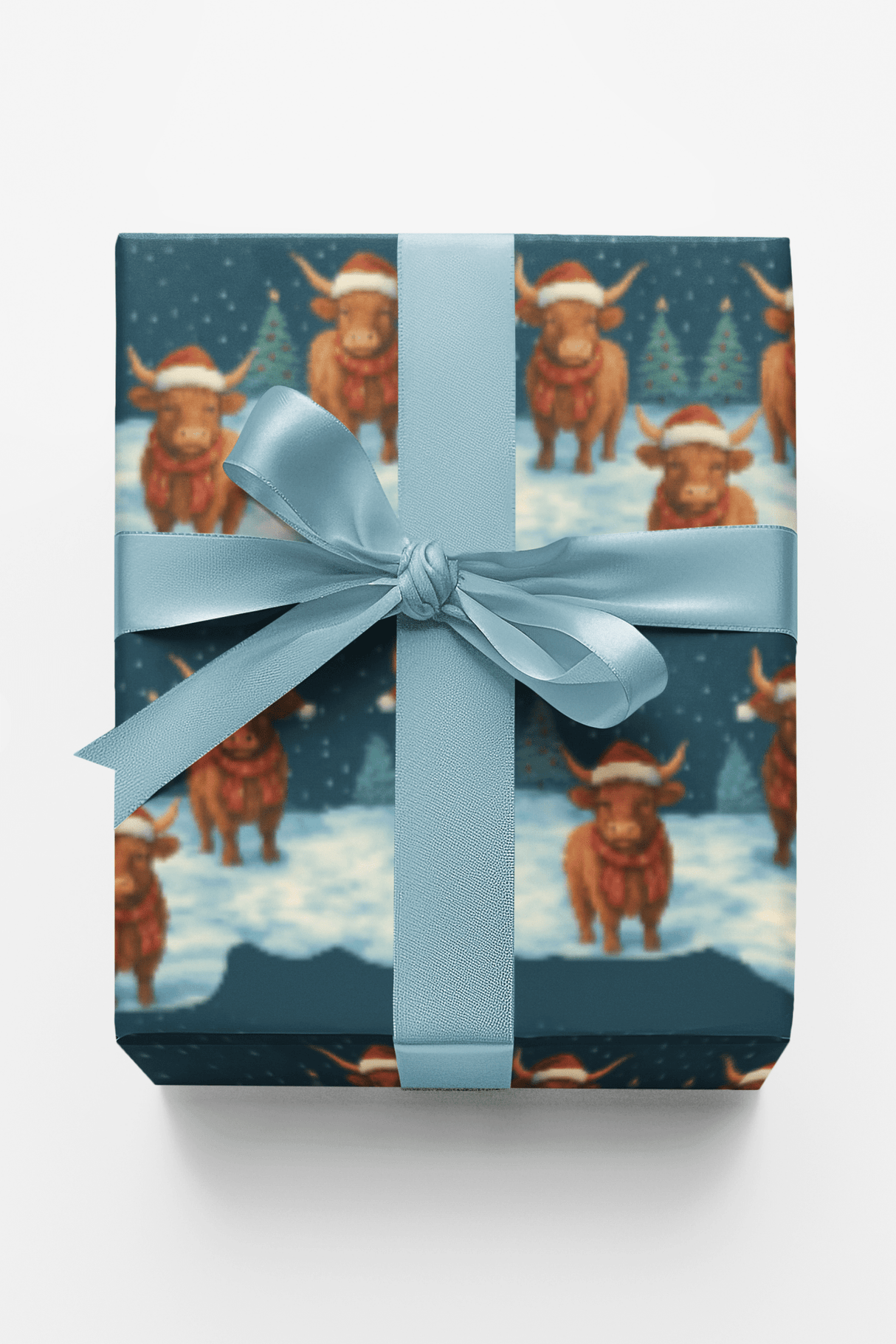 Highland Holiday Magic - London Penny Gift Wrap
