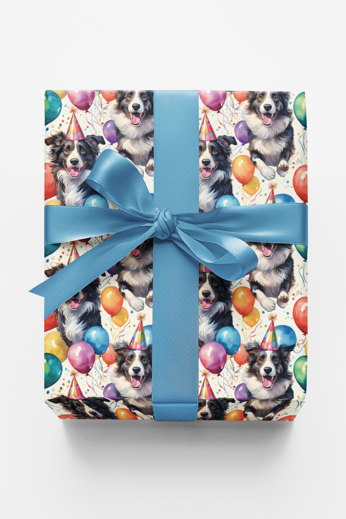 Border Collie Birthday Balloons