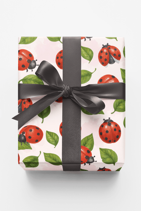Ladybug Garden Dance - London Penny Gift Wrap