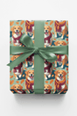 Crisp Golden Walk - London Penny Gift Wrap