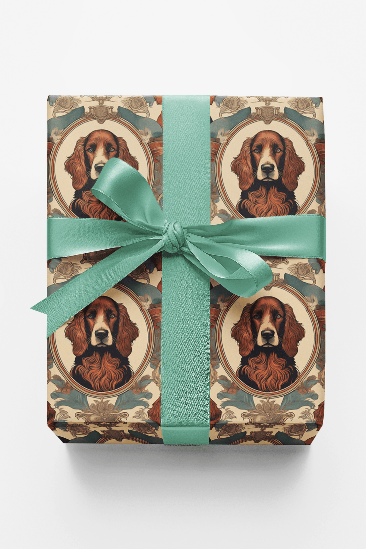 Irish Setter Classic Toile - London Penny Gift Wrap