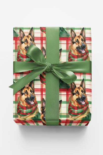 German Shepherd Plaid Parade