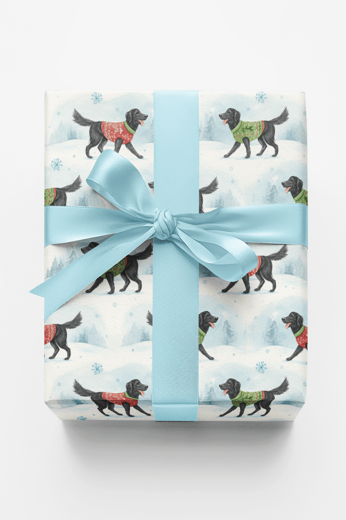 Snowy Walk with London - London Penny Gift Wrap