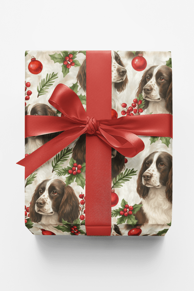 Festive Bounds, Faithful Heart - London Penny Gift Wrap